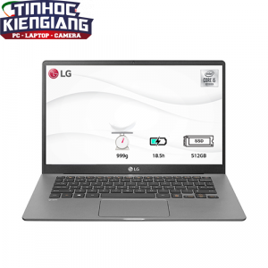 Máy Tính Xách Tay/Laptop LG Gram 14ZD90N-V.AX55A5 (i5 1035G7/8GB RAM/512GBSSD/14.0 inch FHD/FP/Xám Bạc)
