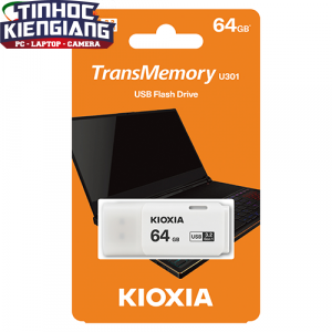USB Kioxia 64GB USB 3.2 U301 White LU301W064GG4