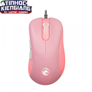Chuột máy tính E-DRA EM660 Pro FPS (USB/RGB/Hồng)