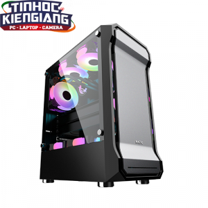 Vỏ máy tính MIK AH01 No Fan (Đen/Trắng/Hồng)