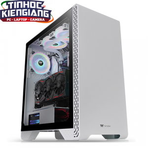 Vỏ máy tính Thermaltake S300 TG Snow Mid-Tower Chassis
