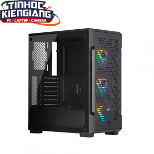 Vỏ máy tính Corsair iCUE 220T Airflow Black/White Kính Cường Lực (CC-9011173-WW)