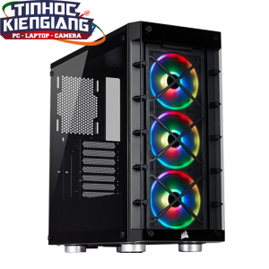 Vỏ máy tính Corsair 465X TG RGB Black/White Kính Cường Lực (CC-9011188-WW)