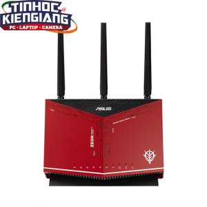 Thiết bị mạng - Router WIFI ASUS RT-AX86U GUNDAM EDITION AX5700