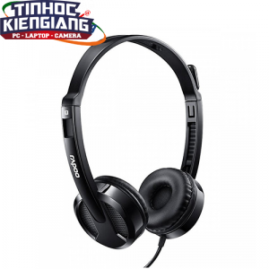 Tai nghe có dây Rapoo H100 Đen Jack 3.5"