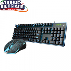 Combo Phím Chuột Có Dây Rapoo V100S