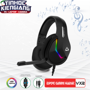 Tai Nghe VSP ESPORT GAMING VX2 USB+Jack 3.5