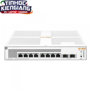 Thiết bị chuyển mạch Switch HP Aruba Instant On 1930 8G Class4 PoE 2SFP 124W - JL681A