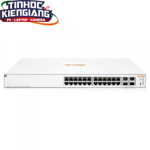 Thiết bị chuyển mạch Switch HP Aruba Instant On 1930 24G Class4 PoE 4SFP/SFP+ 195W Switch - JL683A