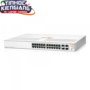 Thiết bị chuyển mạch Switch HP Aruba Instant On 1930 24G Class4 PoE 4SFP/SFP+ 370W Switch - JL684A