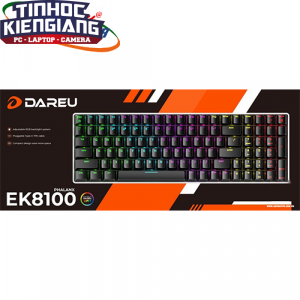 Bàn phím cơ DareU EK8100 RGB (Blue/Brown/Red switch)
