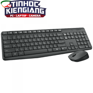 Combo phím chuột máy tính không dây Logitech MK235