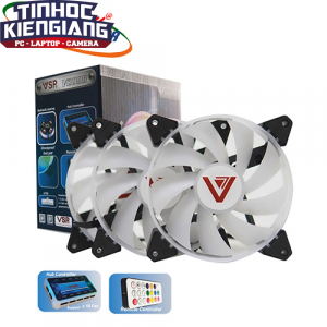 Fan Case VSP V209B RGB 12cm Pack 3 Fan (Hub + Remote)