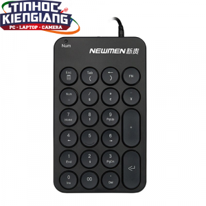 Bàn phím số Newmen TK-031 (Đen/Trắng)