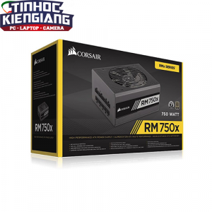 Nguồn máy tính Corsair RM750X(9020179) - 750W - 80 Plus Gold - Full Modular