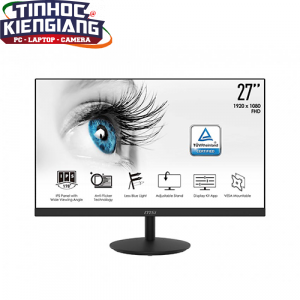 Màn hình LCD MSI Pro MP271 27 inch FHD IPS Loa(2x2W)
