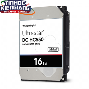 Ổ Cứng HDD ENTERPRISE WD ULTRASTAR DC HC550 Enterpise 16TB SATA WUH721816ALE604