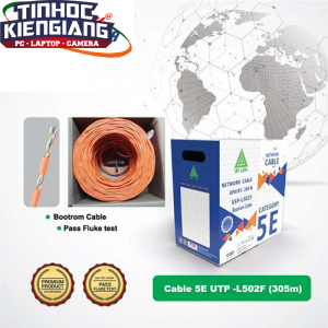 Cáp Mạng VP-LINK Cat 5E UTP VSP-L502F 305m Chuyên Bootrom (Dây dù trợ lực)