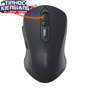 Chuột máy tính không dây DareU LM115G (Đen/Hồng/Trắng)