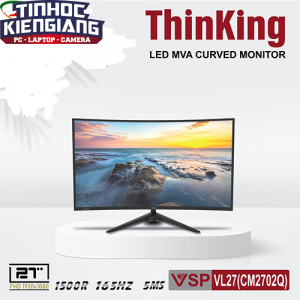 Màn hình LCD 27” VSP VL27 (CM2702Q) FHD 1500R/165Hz Gaming Cong