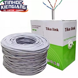 CÁP MẠNG CAT5 UTP Tika Link 305m, tiết diện 0.42