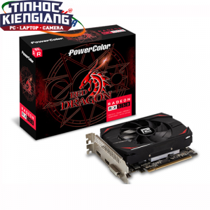 Card Màn Hình - VGA PowerColor Radeon RX550 2G GDDR5 Red Dragon (AXRX 550 2GD5-DH)