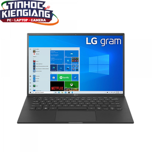 Máy Tính Xách Tay/Laptop LG Gram 14Z90P-G.AH75A5 (i7-1165G7/16GB/512GB SSD/14.0WUXGA/VGA ON/WIN 10/Black)