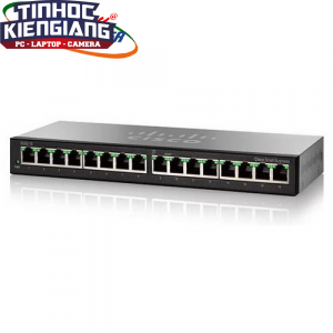 Thiết bị chuyển mạch Switch CISCO SG95D-16 16-Port 10/100/1000 Gigabit