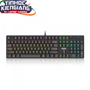 Bàn phím cơ không dây Newmen GM335 Dual Mode RGB (Blue/Red/Black Switch)