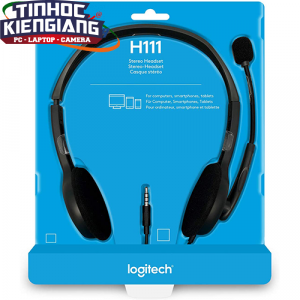Tai nghe Logitech Stereo H111 Jack 3.5