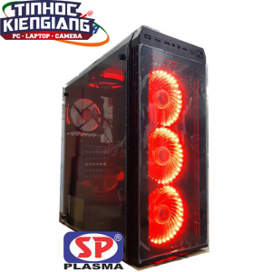 Vỏ máy tính SP PLASMA 2 Cường lực, 5 Fan led