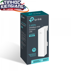 Thiết bị mạng - Router TP-Link CPE210 Outdoor Wireless 300Mbps Băng Tần 2.4GHz