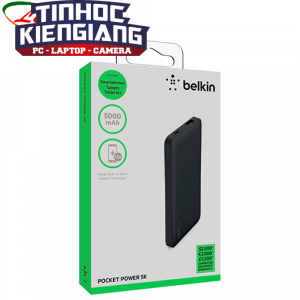 Sạc dự phòng Belkin Pocket Power 5000mAh F7U019btBLK