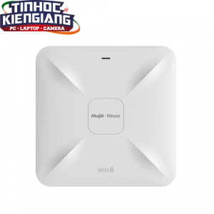 Thiết bị mạng - Router Wi-Fi RUIJIE RG-RAP2260(E) AX3200 Wi-Fi 6 ốp trần hoặc gắn tường