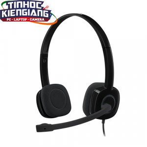 Tai nghe Logitech H151 Âm thanh stereo Mic giảm ồn/ chân cắm 3.5mm