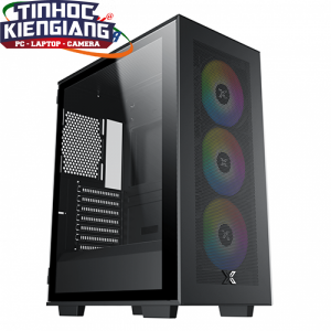Vỏ máy tính XIGMATEK LUX E 3FX (EN47802) - PREMIUM GAMING ATX KÈM 03 FAN X22ARGB