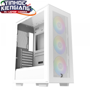 Vỏ máy tính XIGMATEK LUX E ARTIC 3FX (EN47819) - PREMIUM GAMING ATX KÈM 03 FAN X22ARGB