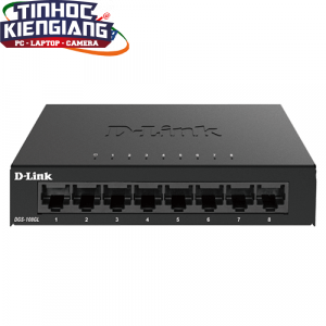 Thiết bị chuyển mạch Switch D-Link DGS-108GL 8 cổng 10/100/1000M Sắt
