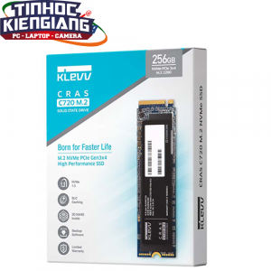 Ổ cứng SSD Klevv Cras C720 256GB M.2 Nvme PCIe Gen 3x4