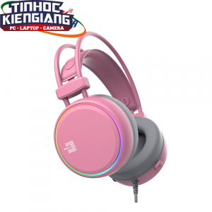 Tai nghe Zidli FCORE FH11U 7.1 RGB USB Pink