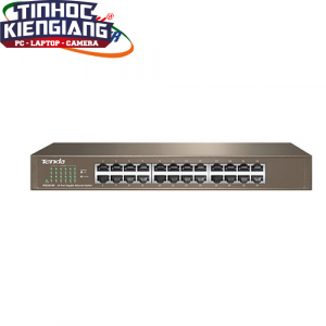 Thiết bị chuyển mạch Switch Tenda 24 Port TEG1024D 10/100/1000