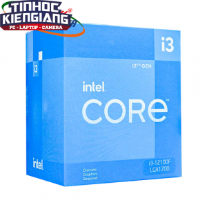 CPU Intel Core i3-12100F Chính Hãng