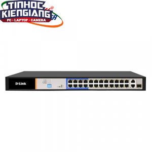 Thiết bị chuyển mạch Switch D-Link DES-F1026P-E 24-Port Fast Ethernet PoE