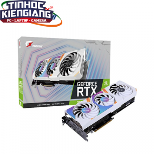 Card Màn Hình - VGA COLORFUL iGame GeForce RTX 3050 Ultra W OC 8G-V