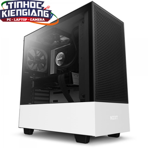 Vỏ máy tính NZXT H510 FLOW WHITE/BLACK