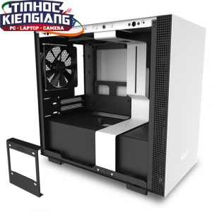 Vỏ máy tính NZXT H210 MATTE WHITE/BLACK