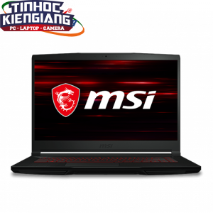 Máy tính xách tay/ Laptop MSI GF63 Thin 11UC 441VN (i7-11800H/8GB/512GB/RTX3050 4GB/15.6inch FHD/Win 10/Đen)