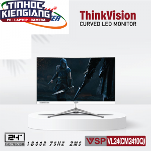 Màn hình LCD Cong  24" VSP VL24(CM2410Q) FullHD 75Hz 2ms Trắng