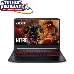 Máy Tính Xách Tay/Laptop Acer Gaming Nitro 5 AN515-57-56S5 (NH.QEKSV.001) (i5 11400H/8GB Ram/512GB SSD/GTX1650 4G/15.6 inch FHD 144Hz/Win 11/Đen)
