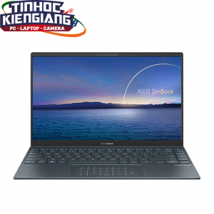 Máy Tính Xách Tay/Laptop Asus ZenBook UX425EA-KI749W (i5 1135G7/8GB RAM/512GB SSD/14 FHD/Win11/Cáp USB to LAN,USB C-Audio/Xám)